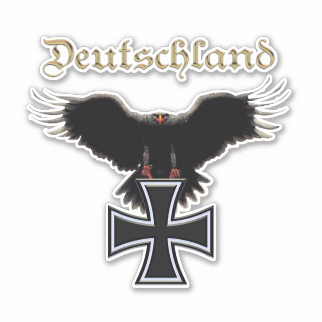 Sticker Aigle allemand (Devant)