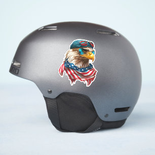 Sticker Aigle moderne américain Rider