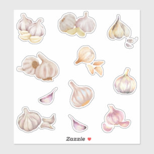 Sticker Ail aquarelle