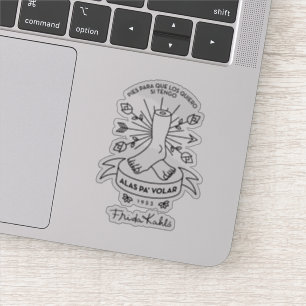 Sticker Ailes de Frida Kahlo   à voler