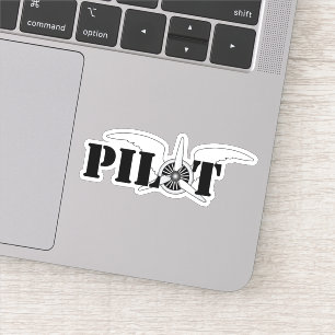 Sticker Ailes du pilote