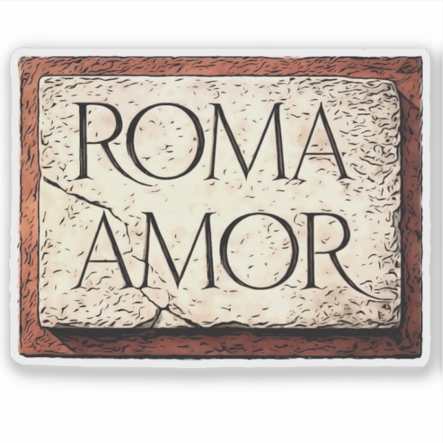 STICKER AIME ROME (Devant)