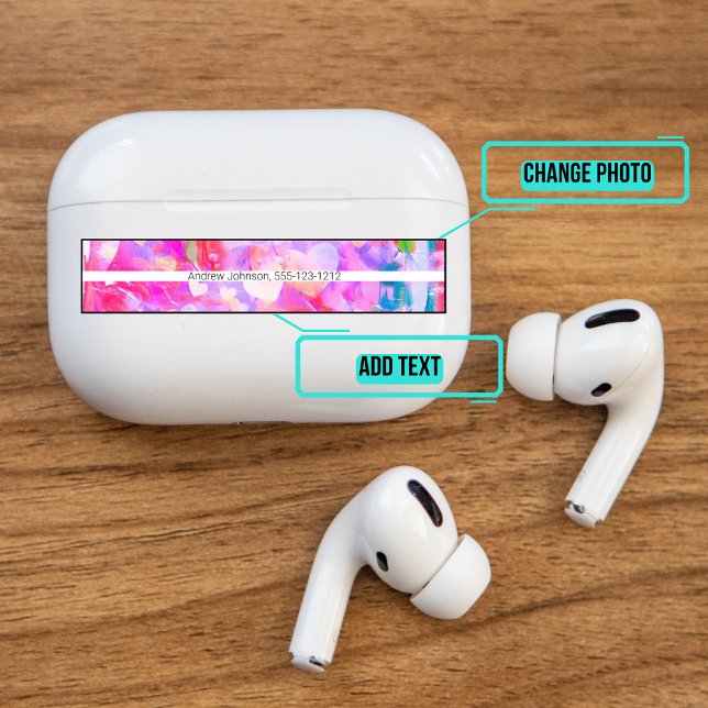 Sticker Airpods Pro Coque - Coeurs roses (Please enjoy our Airpods stickers)