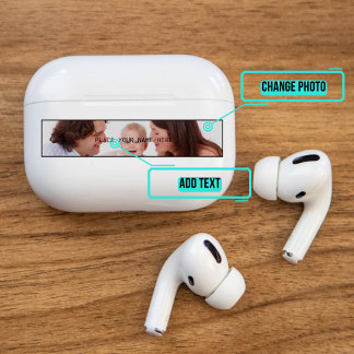Sticker Airpods Pro Coque peau décorative - Photo personne