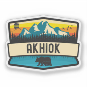 Sticker Akhiok, Alaska