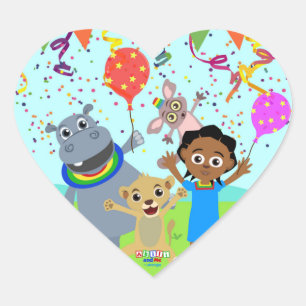 Sticker Akili & Friends 3