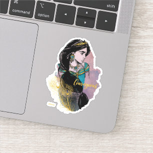 Sticker Aladdin   Courageux Jasmine