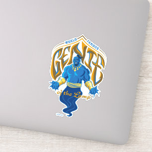 Sticker Aladin  Génie de la Lampe célèbre dans le monde