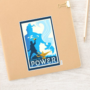 Sticker Aladin  Libérez le pouvoir