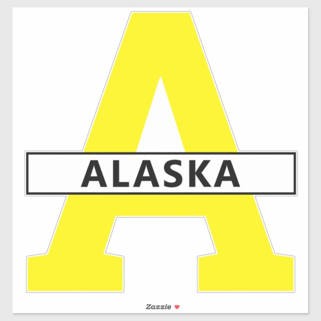 Sticker Alaska (Feuille)