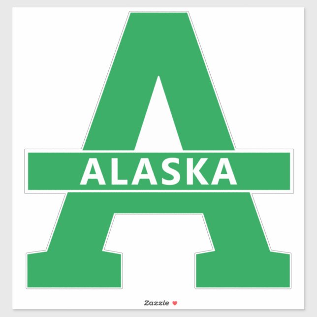 Sticker Alaska (Feuille)