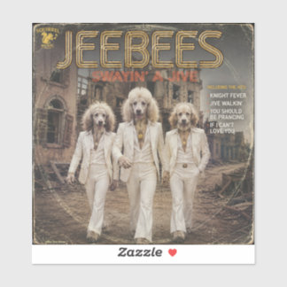 Sticker Album Jeebees : une parodie