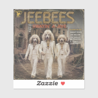 Sticker Album Jeebees : une parodie