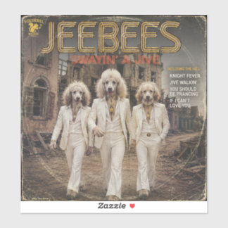 Sticker Album Jeebees : une parodie
