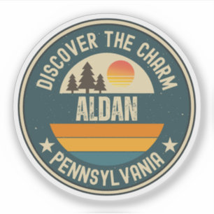 Sticker Aldan, Pennsylvanie