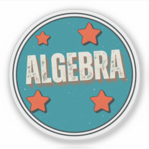 Sticker Algèbre