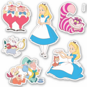 Sticker Alice au pays des merveilles