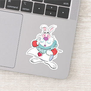 Sticker Alice Au Pays Des Merveilles   Le lapin blanc