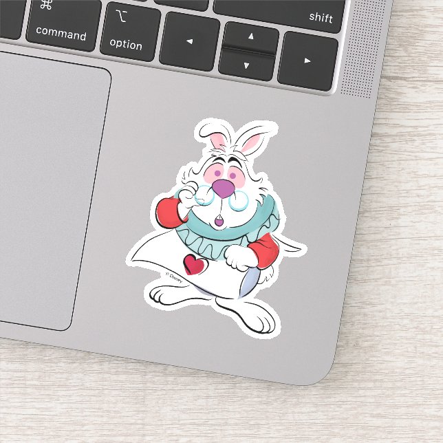 Sticker Alice Au Pays Des Merveilles | Le lapin blanc (Détail)