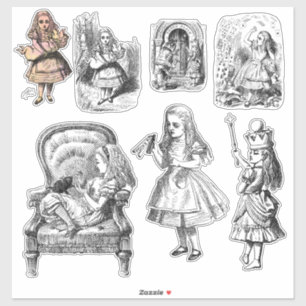 Sticker Alice vintage
