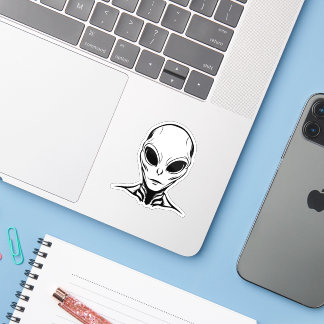 Sticker Alien Head