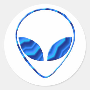 Sticker Alien Roswell