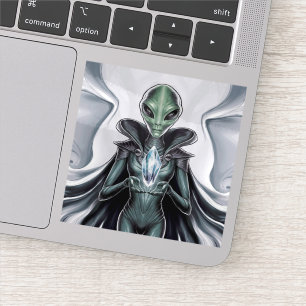 Sticker Alien spirituel
