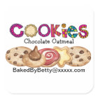 Sticker alimentaire de cuisine - SRF