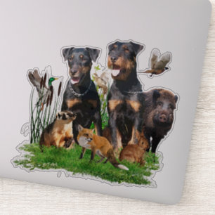 Sticker allemand Chasse Terrier (Jagdterrier)