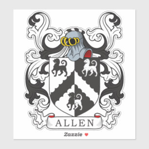 Sticker Allen Family Crest