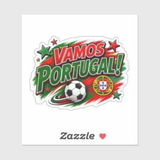 Sticker ALLEZ PORTUGAL ! Fan | Fierté portugaise de footba