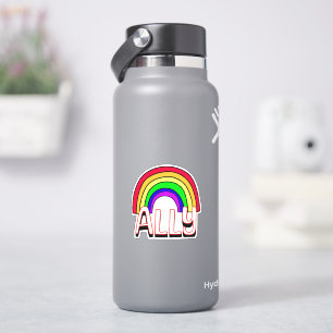 Sticker Alliance LGBTQIA+ Cute Rainbow Support Pride