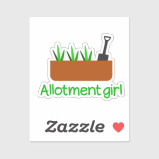 Sticker Allotissement fille de jardin