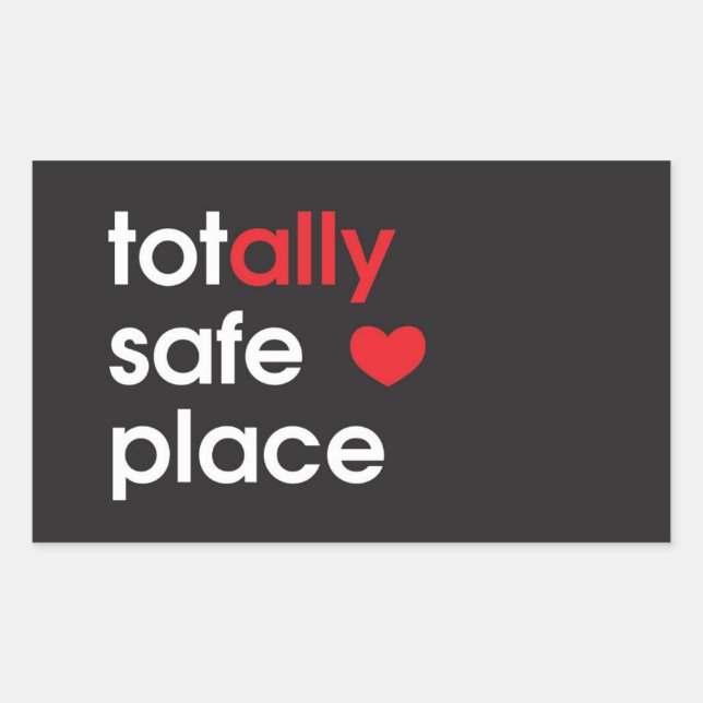 Sticker Ally "Totalement Sûr" (Devant)