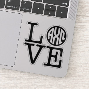 Sticker Alpha Chi Omega Amour