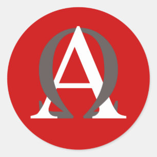 Sticker Alpha et Omega
