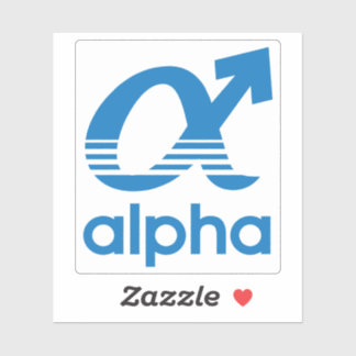 Sticker Alpha original