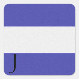 Sticker Alphabet Signal Nautique J