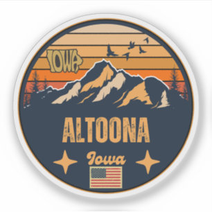 Sticker Altoona, Iowa, États-Unis
