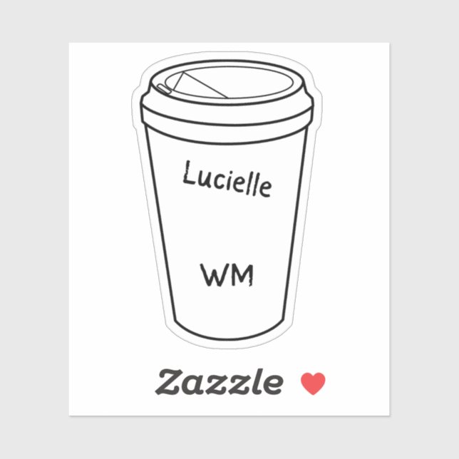 Sticker Amanda Lexie Lucielle (Feuille)