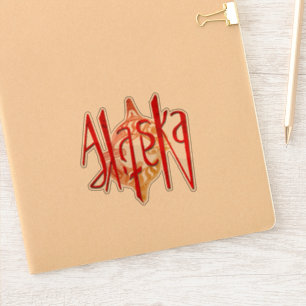 Sticker Ambigramme autochtone de l'Alaska