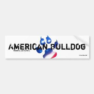 Sticker American Bulldog