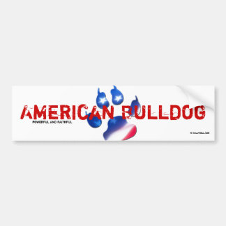 Sticker American Bulldog