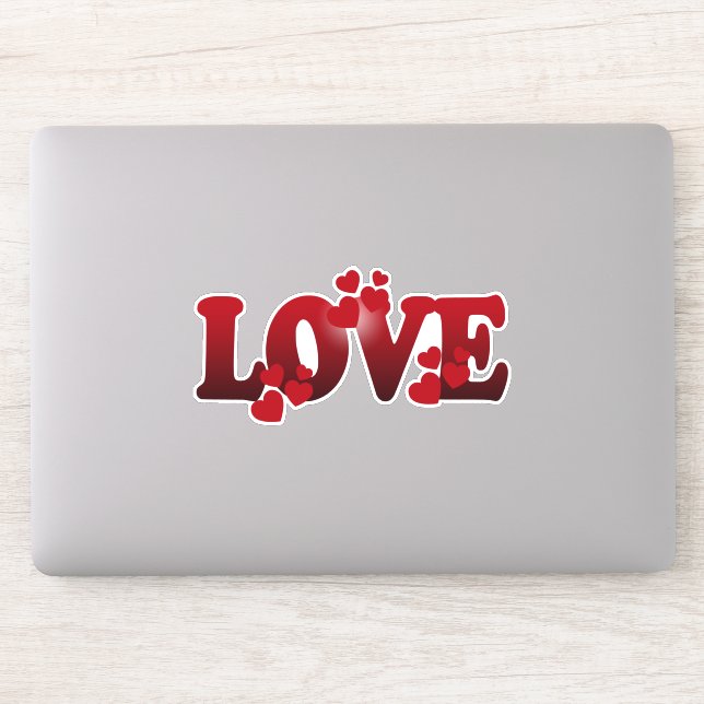 Sticker Amour, amour, amour (Ordinateur)