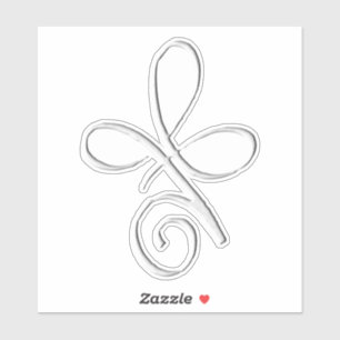 Sticker Amour inconditionnel d'argent