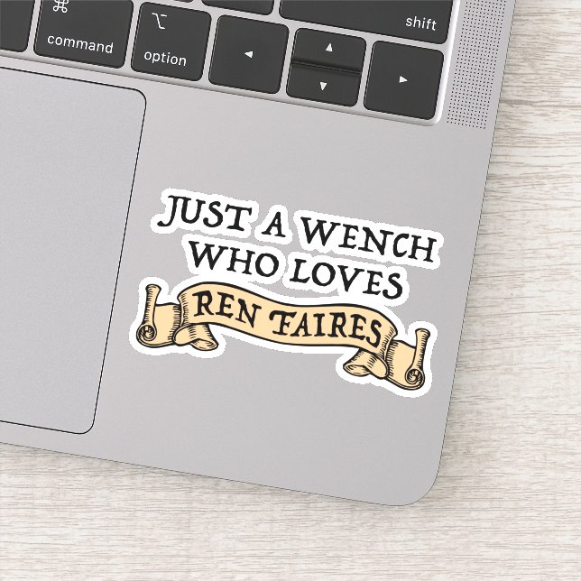 Sticker Amusant Ren Faire Lover (Détail)