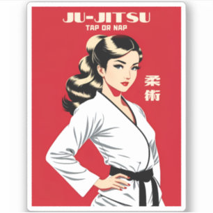 Sticker Amusant Witty Ju-Jitsu BJJ MIXED MARTIAL ART Arts