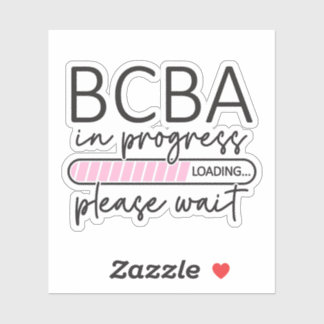 Sticker Analyste du comportement futur BCBA en cours