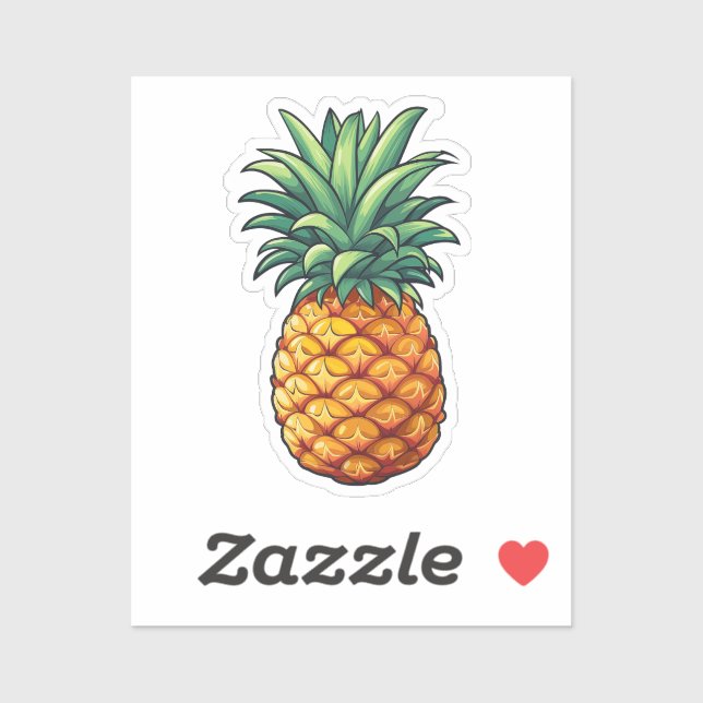 Sticker Ananas (Feuille)