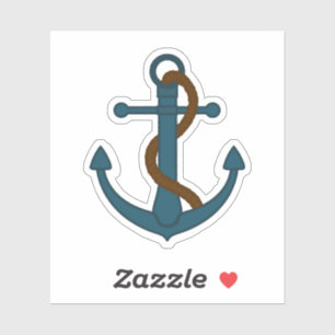Sticker Ancre nautique